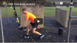 TRX total body workout personal trainer Sheffield